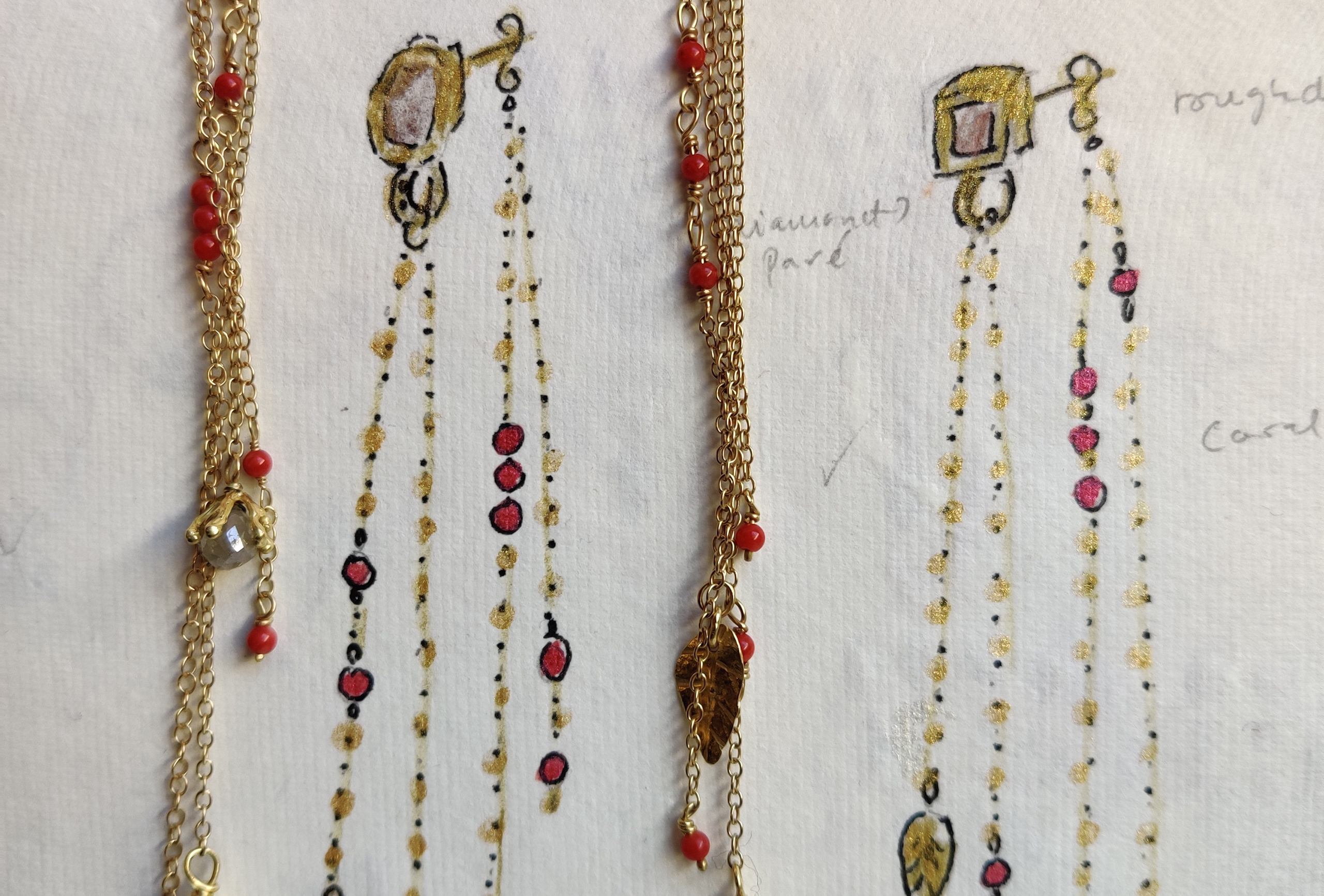3 ekstra dessert earrings
