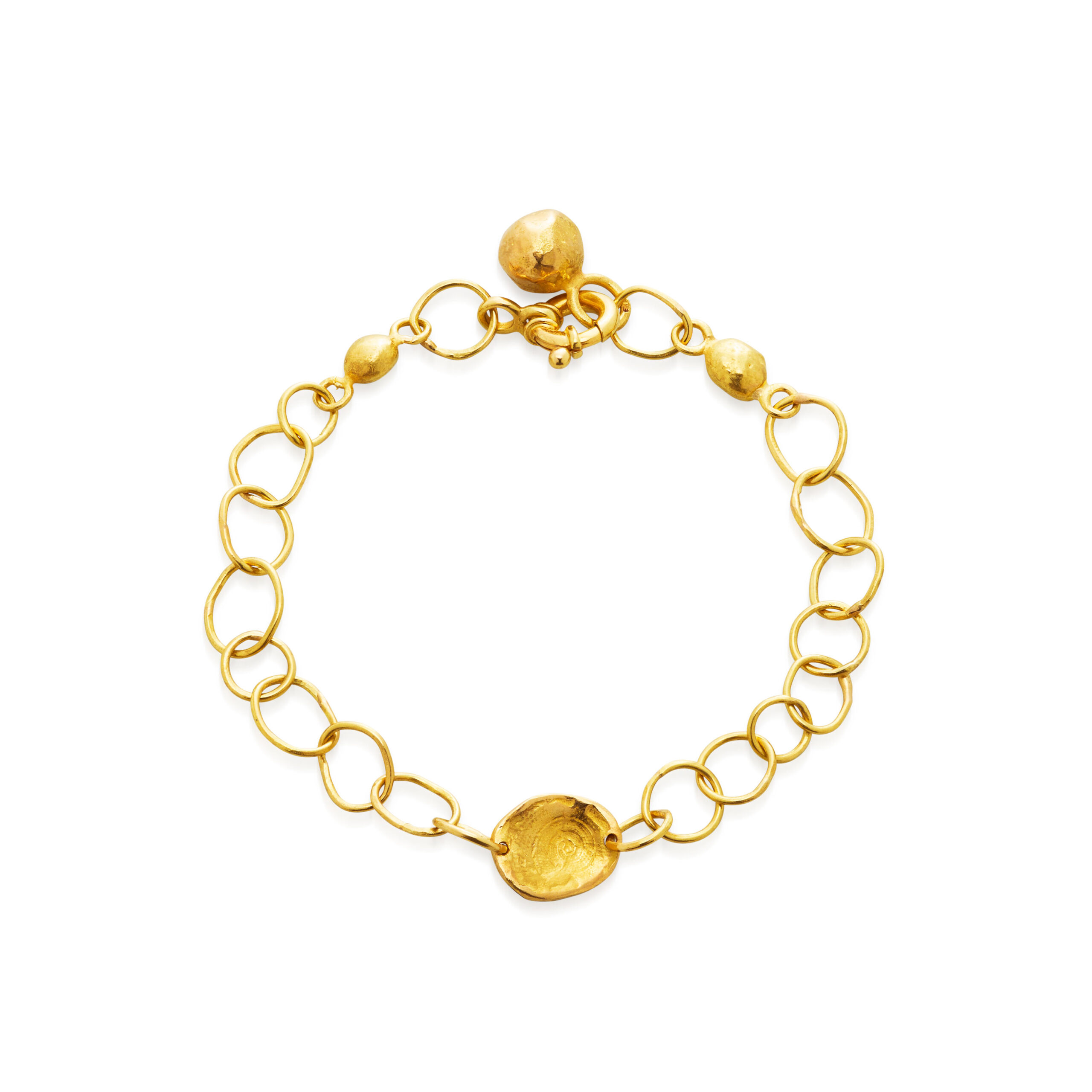 Spiral Charm Bracelet