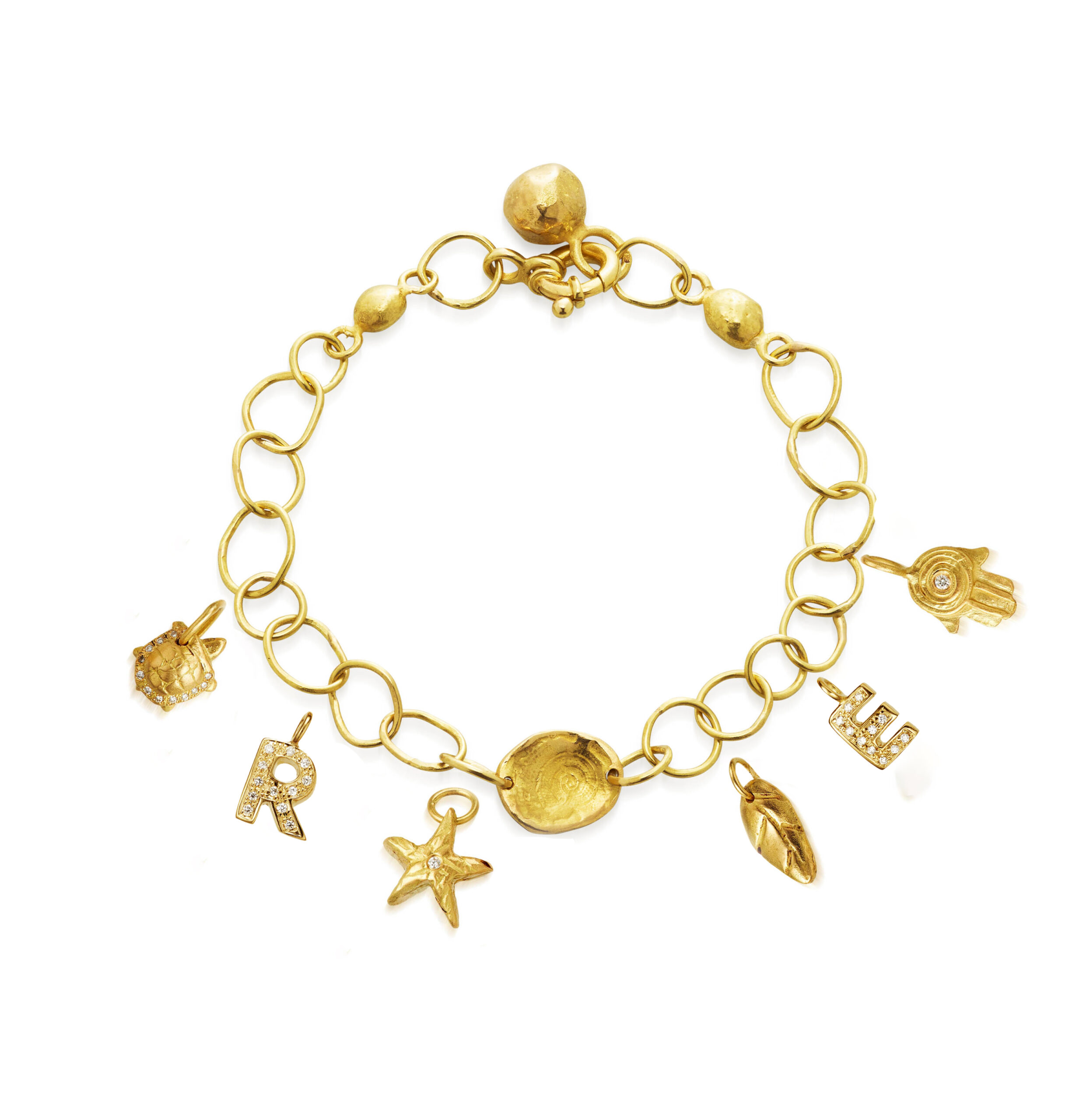 Spiral Charm Bracelet